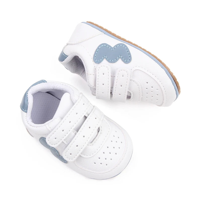 New Fashion Baby Shoes Spring and Autumn High Quality TPR Sole Anti-slip Water Proof Toddler Prewalking Outdoor Sneaker D2736