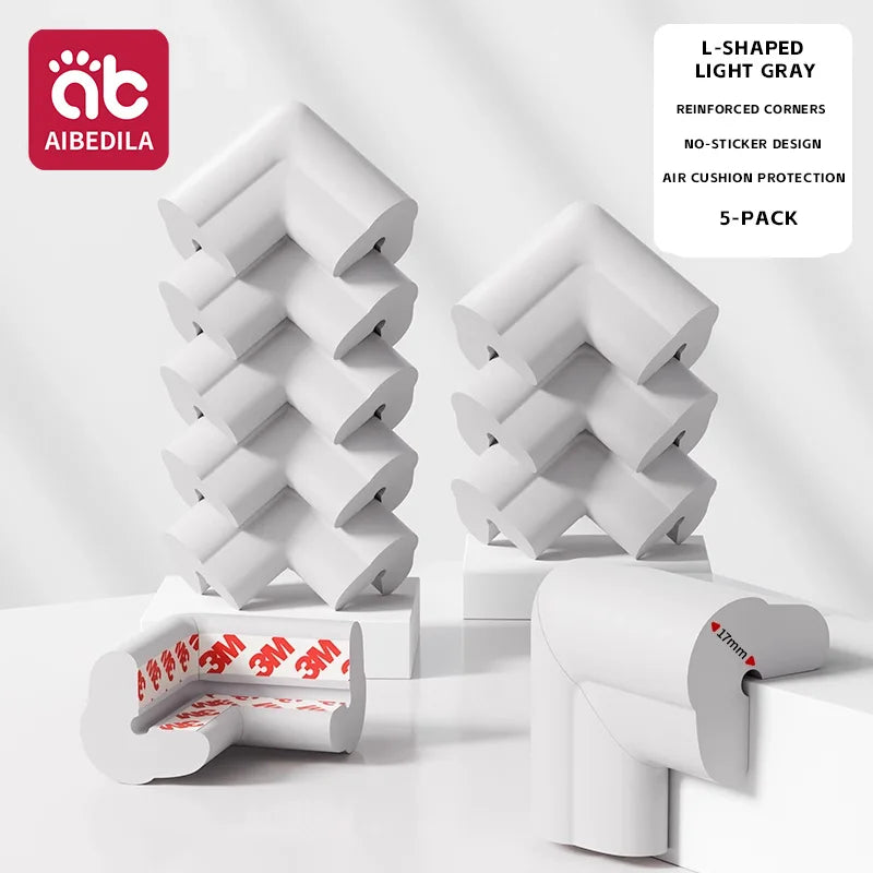 Baby Safety Corner Guards 5 Or 10Pcs PreTaped Soft Furniture Edge Bumpers AntiCollision Table Bed Protectors