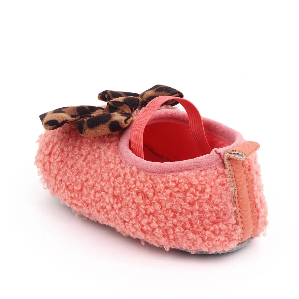 Baby Winter and Autumn Style Multiple Choices High Quality Soft Cotton Warm and Plush Toddler Shoes Anti-slip Sole Prewalking