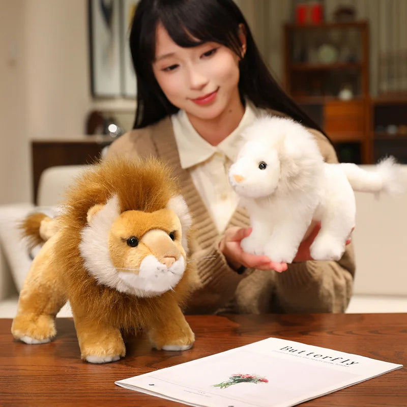 Hot Soft Cute Lion Pillow Funny Gift For Home Decor Bed Sofa Office Cushion With Non Slip Bottom Machine Washable High Quality