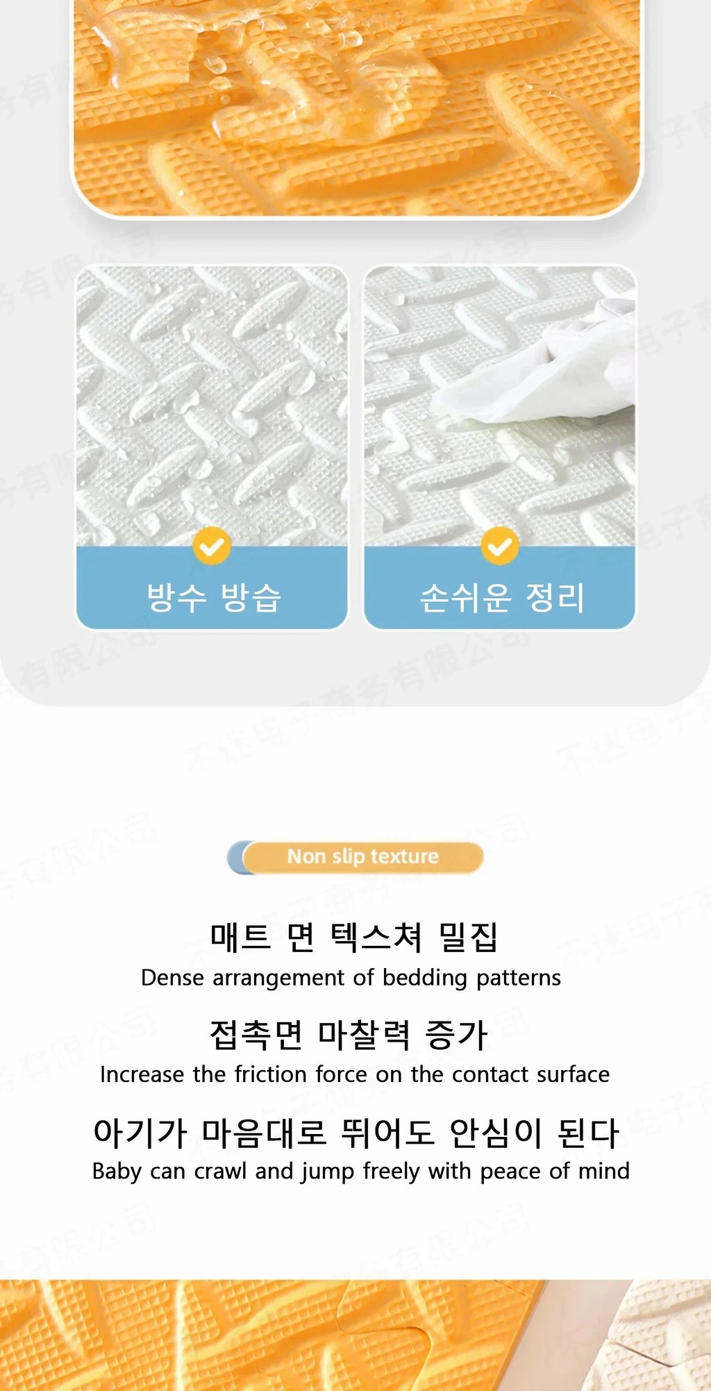 Thickened 2.5cm Baby Play Mat Children's Room Game Mat Carpet Soundproof Playing Activity Gym Mat Puzzle Environmental