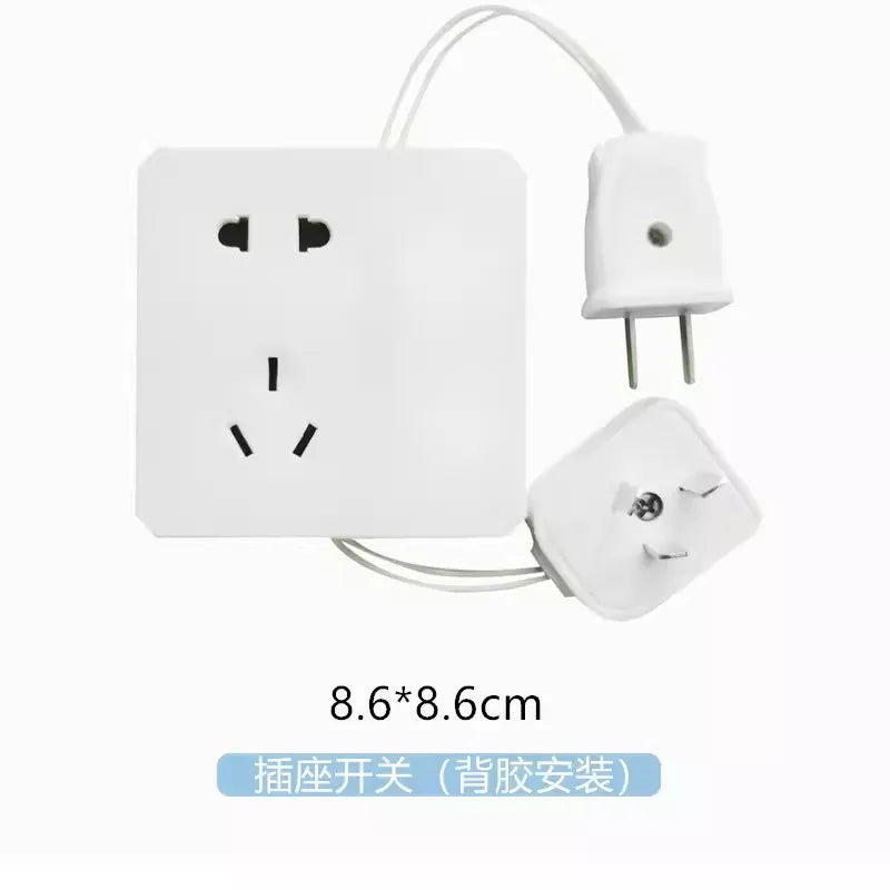 Montessori Busy Board Accessories Leather Buckle Switch Light Plug Wooden Toy Educational Toy Model MBA01