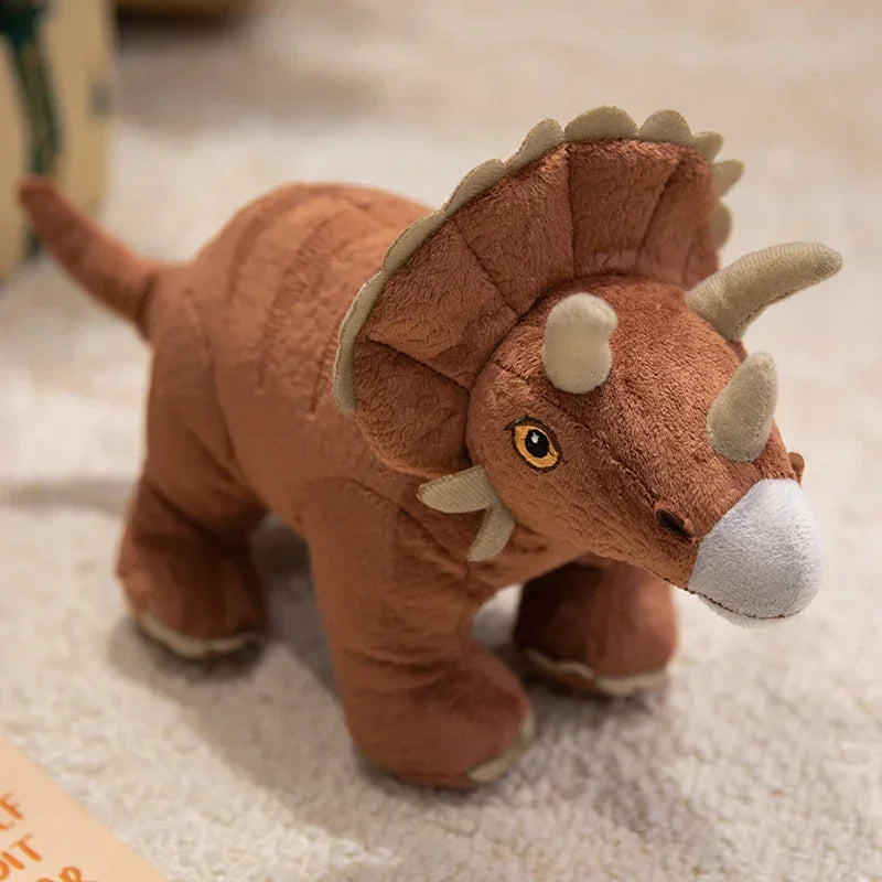 Dinosaur Plush Toy Soft Stuffed Animal For Kids Model 001 Triceratops Tyrannosaurus Brontosaurus Dragon