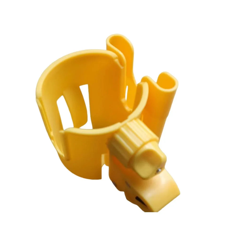 Quick Release Stroller Water Cup Holder with Phone Holder Detachable Stroller Water Bottle Organizer Adjustable 2-in-1 Design