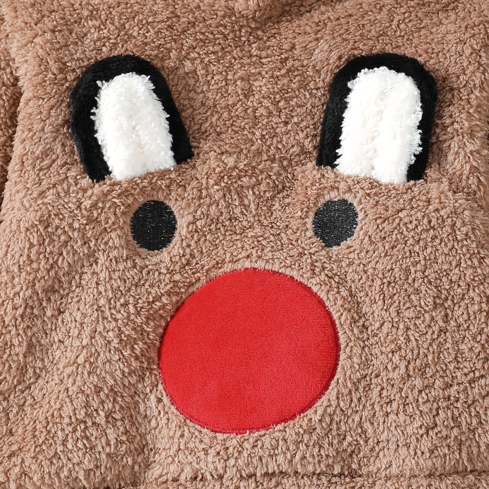 Baby Boy Plush Set Hooded Cute Emoji Long sleeved Pants 2-piece Set Suitable for 0-3 Year Old Baby Boys Winter Warmth Set