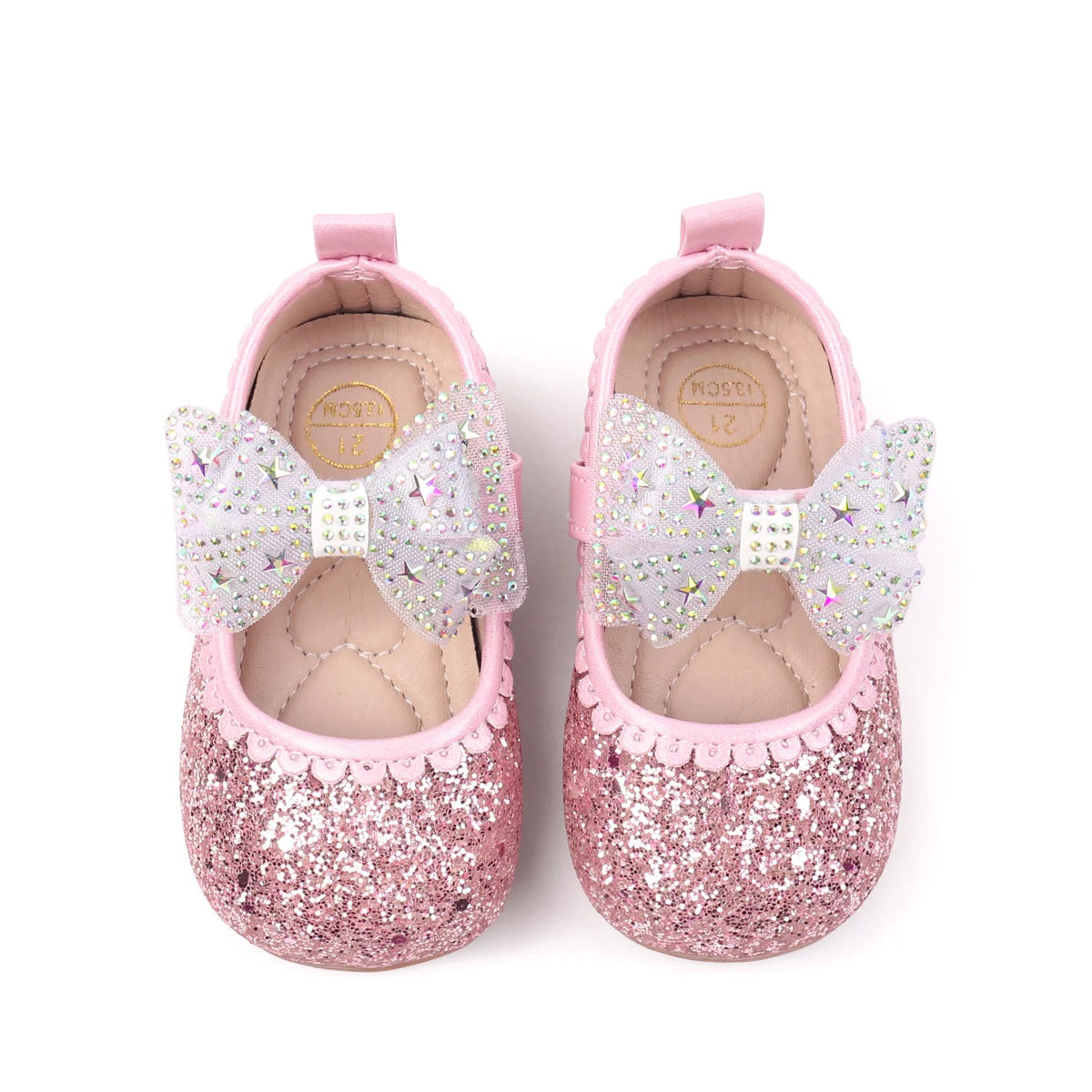 2025 New Summer Autumn Baby Girls First Walking Toddler Shoes Fashion Sequins Baby Girl Sandals For 0-3Y Kids Princess Shoes