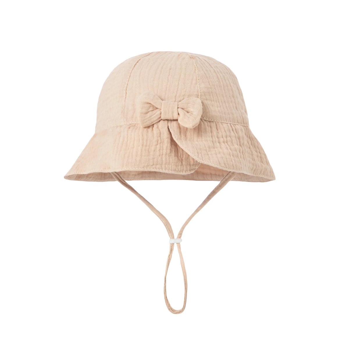 100 Percent Cotton Baby Bucket Hat Sun Protection 50cm Soft Skin Friendly Preschool Hat
