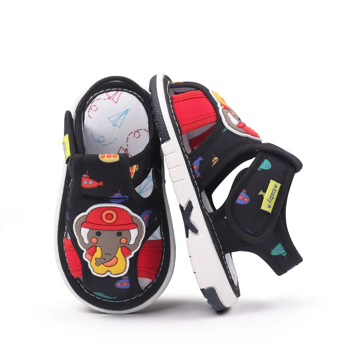 2025 Hot Summer New Design and High Quality Baby Boys And Girls First Walking Indoor Outdoor Toddler Shoes With Squeaky