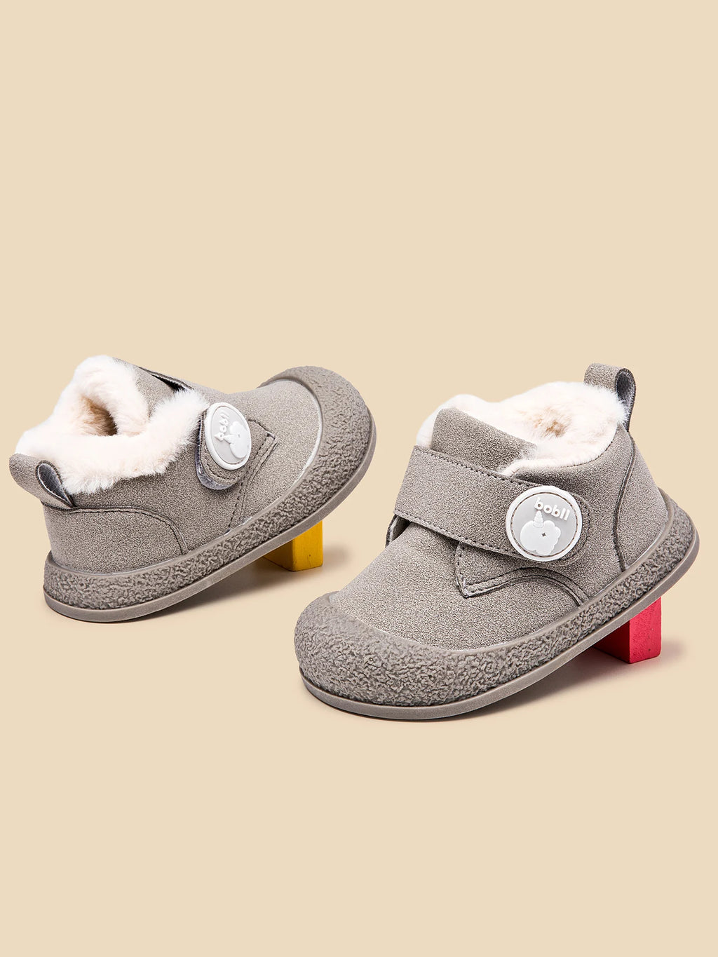 Hot Sale Winter Baby Boys And Girls First Walking Outdoor Toddler Cotton Shoes For 0-3Y High Quality Fleece-lined Design