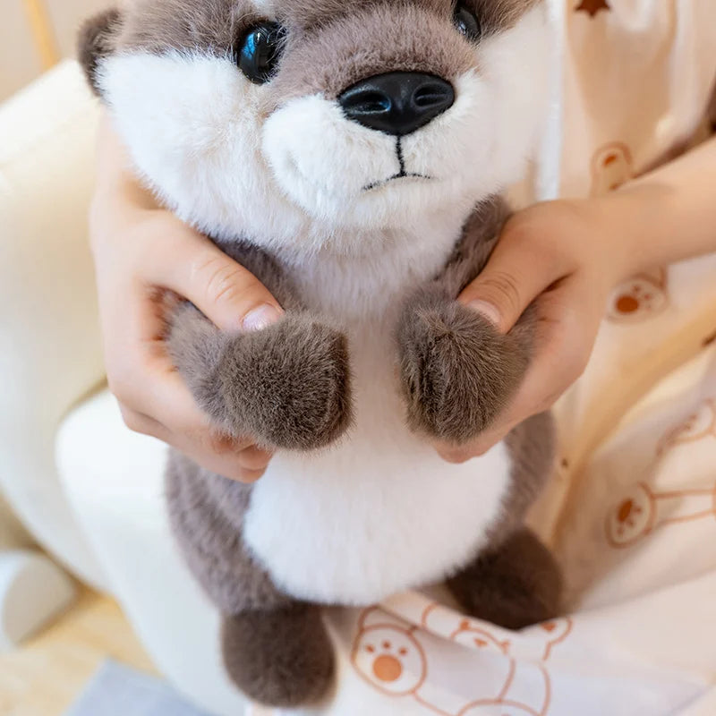 25/35cm Otter Plush Toy Arm with Magnetic Force Cute Stuffed Soft Animal Doll Arm for Birthday Gift And Decor