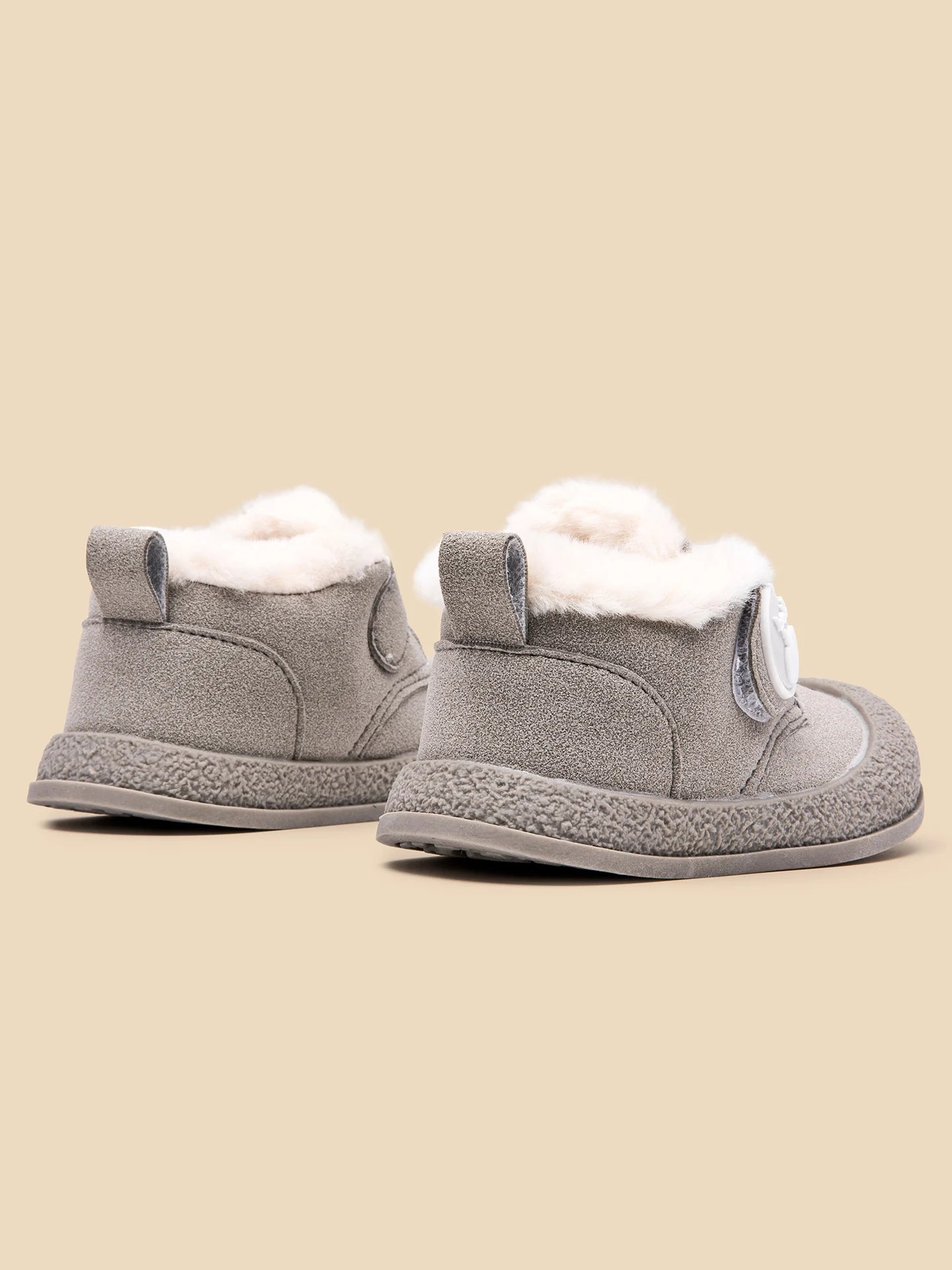 Hot Sale Winter Baby Boys And Girls First Walking Outdoor Toddler Cotton Shoes For 0-3Y High Quality Fleece-lined Design