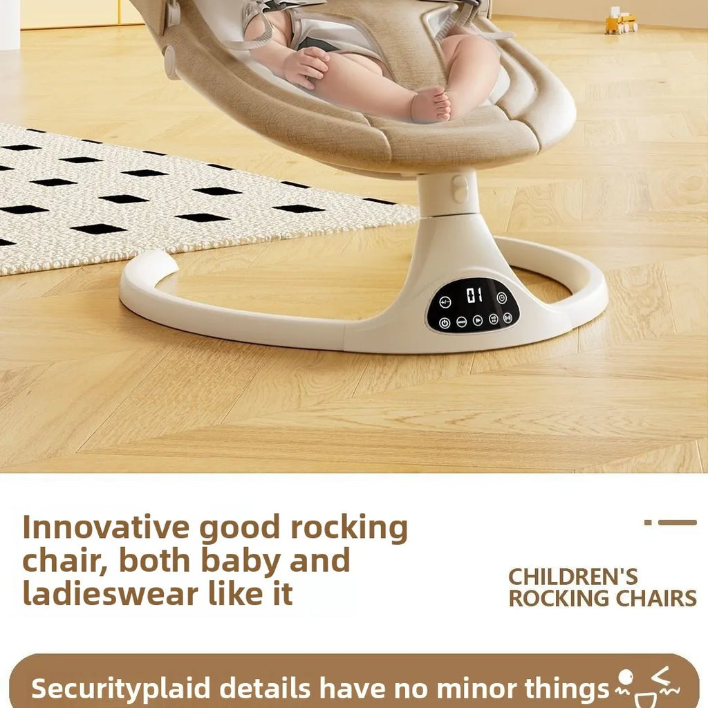 Electric Baby Rocker Swing and Soothing Bassinet with Music