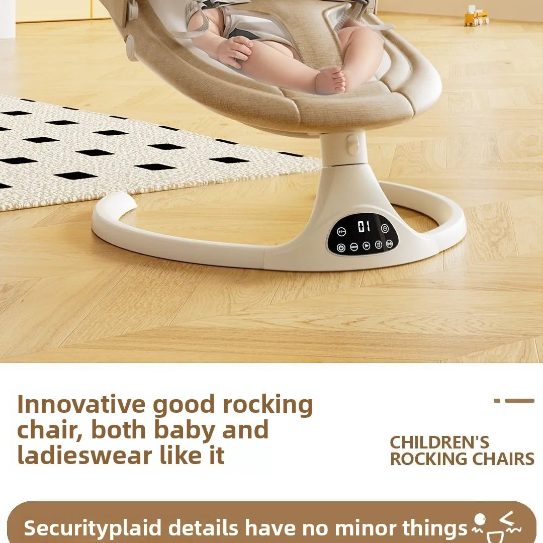 Electric Baby Rocker Swing and Soothing Bassinet with Music