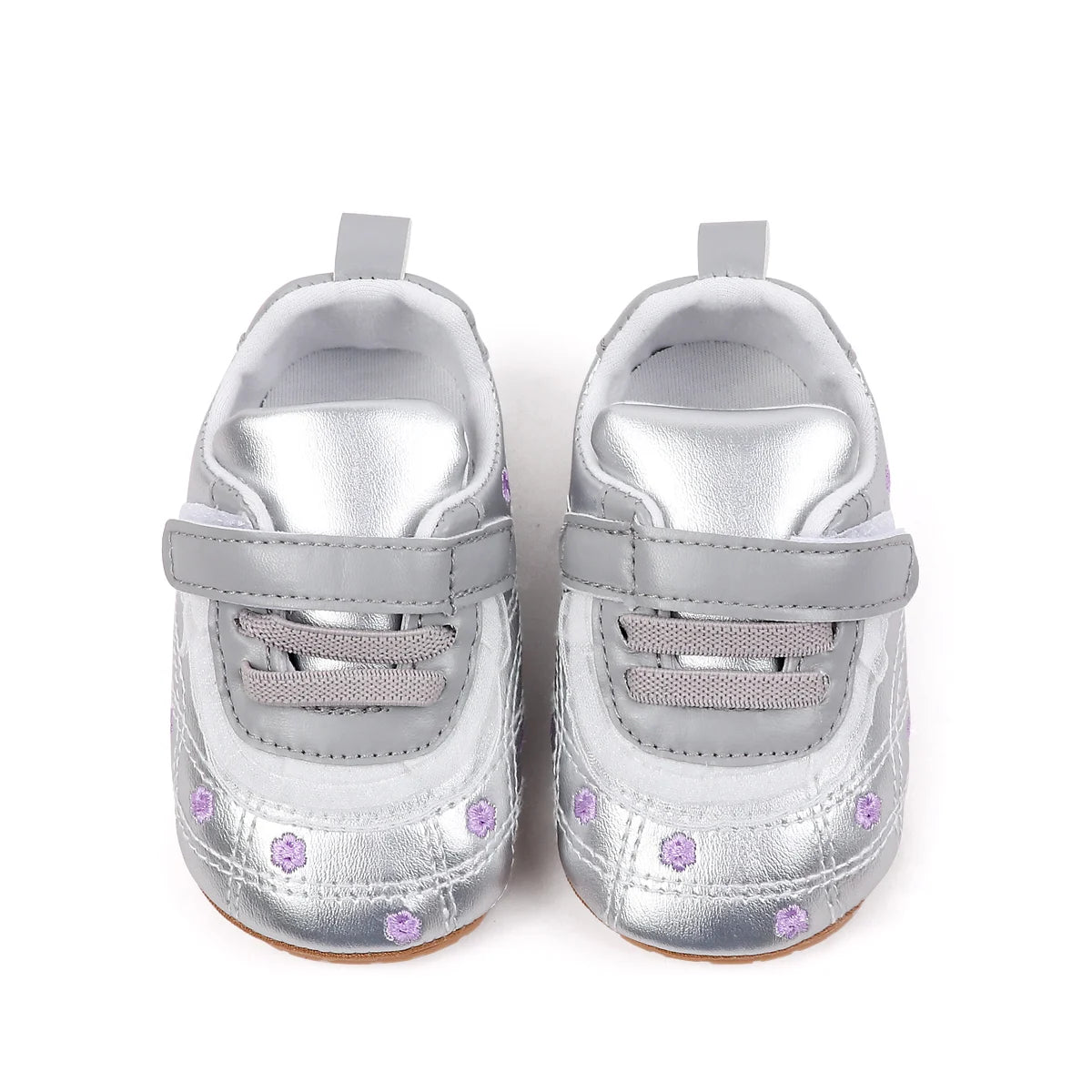 Baby Boys And Girls First Walking Toddler Shoes High Quality Baby Sneaker For 0-18 Months Spring And Autumn Soft TPR Sole