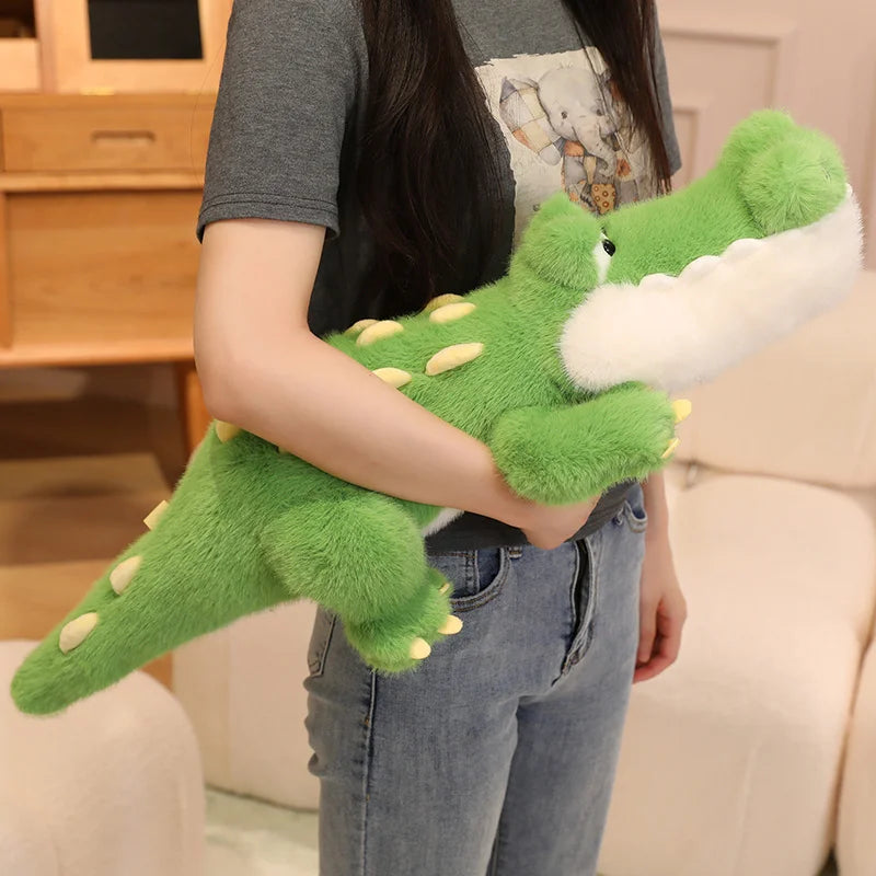 Soft Stuffed Animal Crocodile Doll Plush Toy Decorated  Plush Toy Pillow  Cartoon Crocodile  Birthday Gift For Children