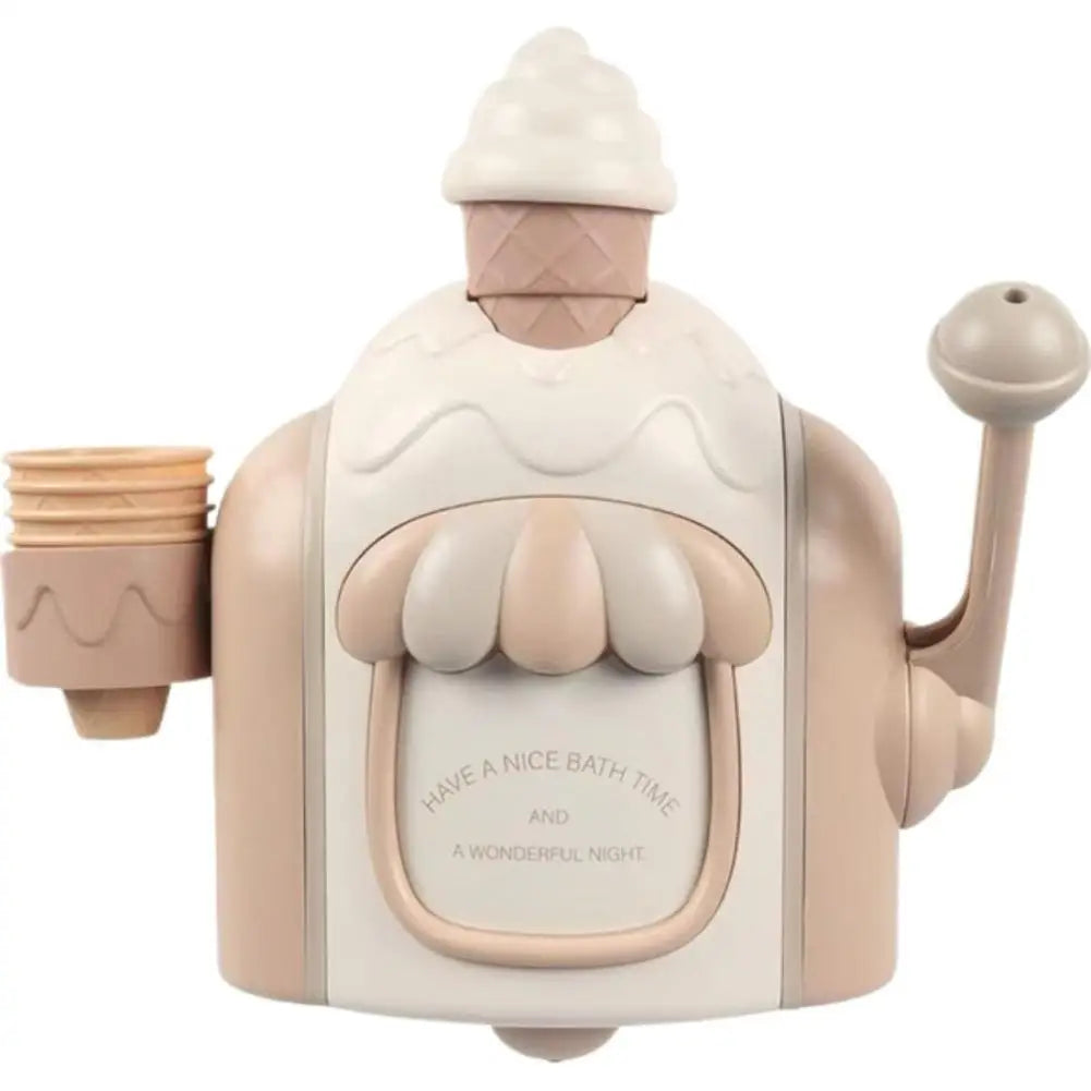 Bath Bubble Toy Funny DlY Ice Cream With Foam