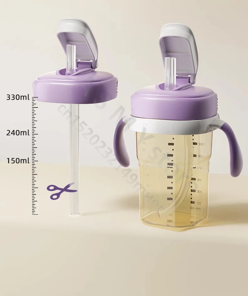 Suitable for hegen bottle accessories/cup cover/handle/nipple/square bottle universal