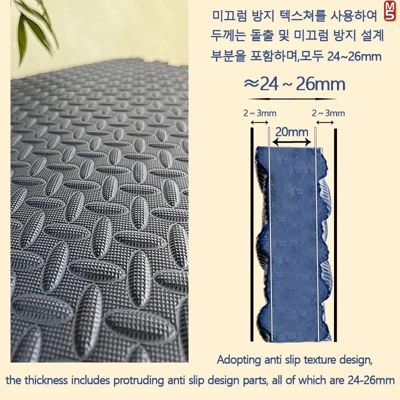 Thickened 2.5cm Baby Play Mat Children's Room Game Mat Carpet Soundproof Playing Activity Gym Mat Puzzle Environmental