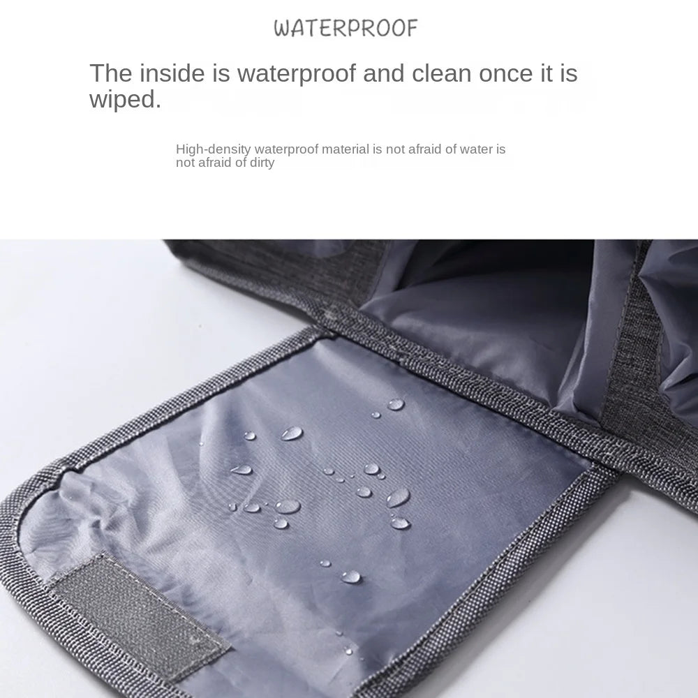 Multifunctional Baby Stroller Bag Large Capacity Waterproof Wet Wipe Hanging Bag Baby Care with Multiple Pockets