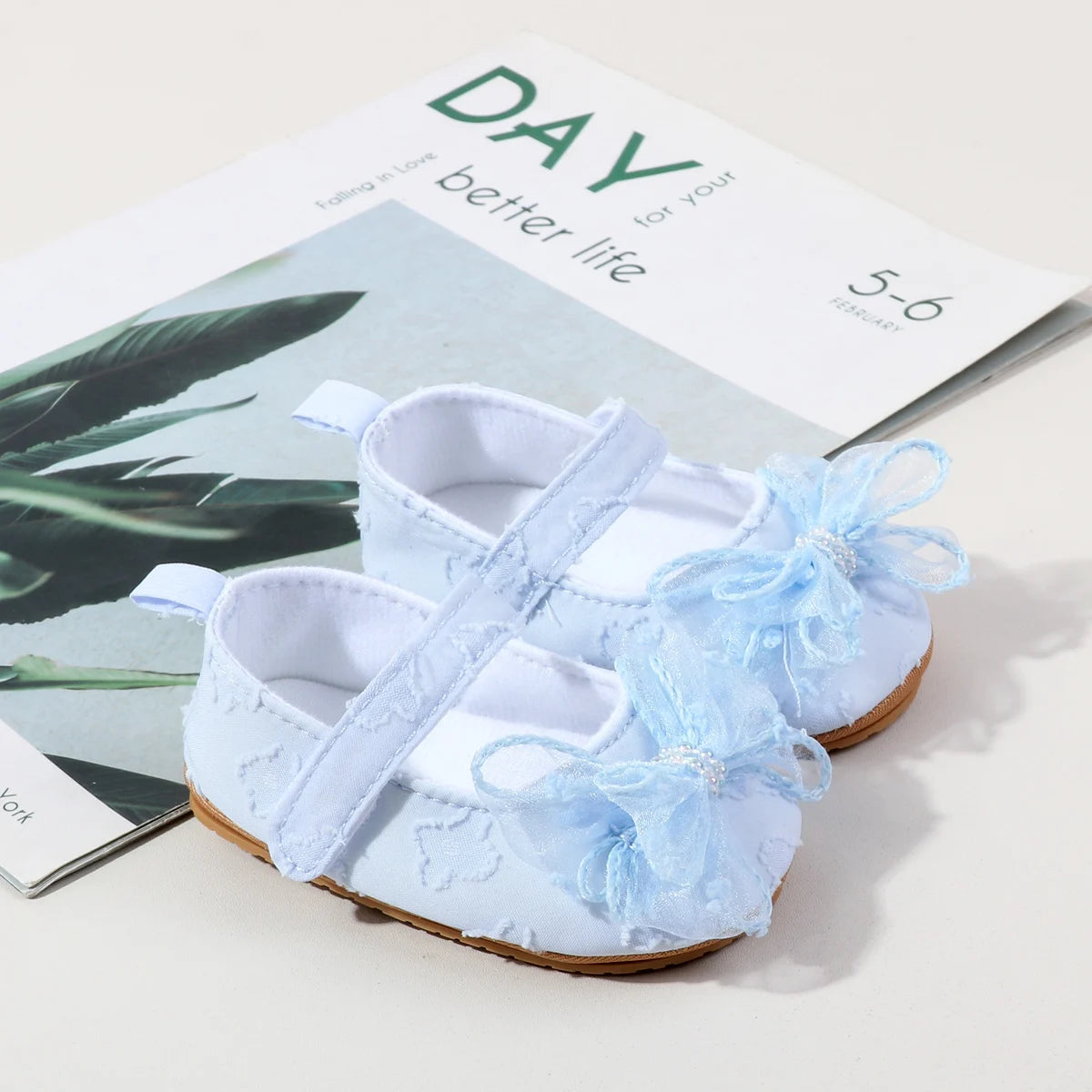 Spring And Summer Baby Girls Princess Shoes Cute Design First Walking Indoor Outdoor Toddler Shoes For 0-18 Months