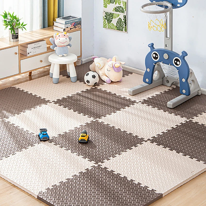 YIMINYUER Puzzle Mat Tiles Foam Baby Play Mat 1cm Thick Non Toxic BPA Free Floor Padding for Kids
