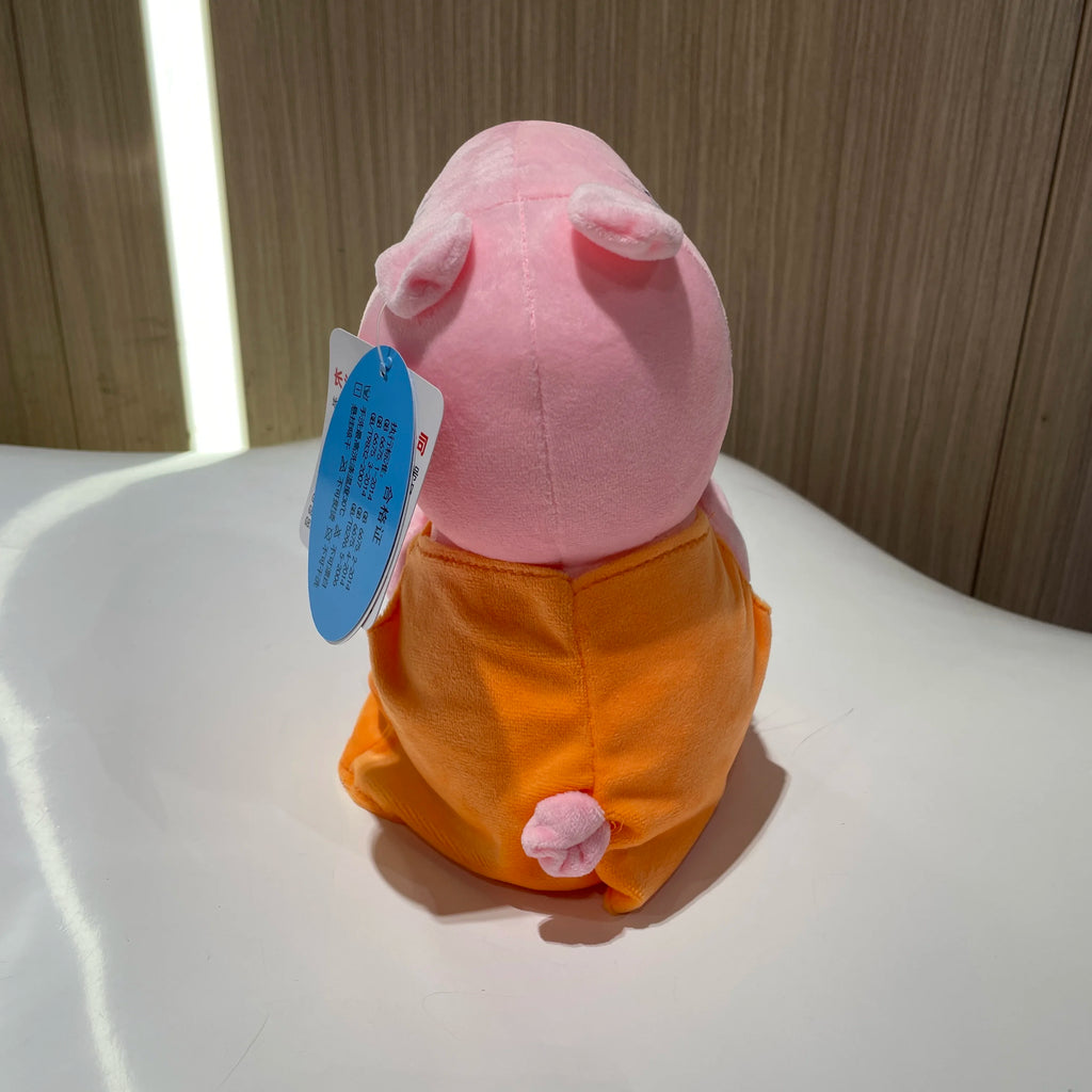 4pcs/set Genuine Peppa Pig 19cm Peppa George 30cm 12'' Mummy Daddy family set Plush Toy Birthday Christmas gift Children Toy