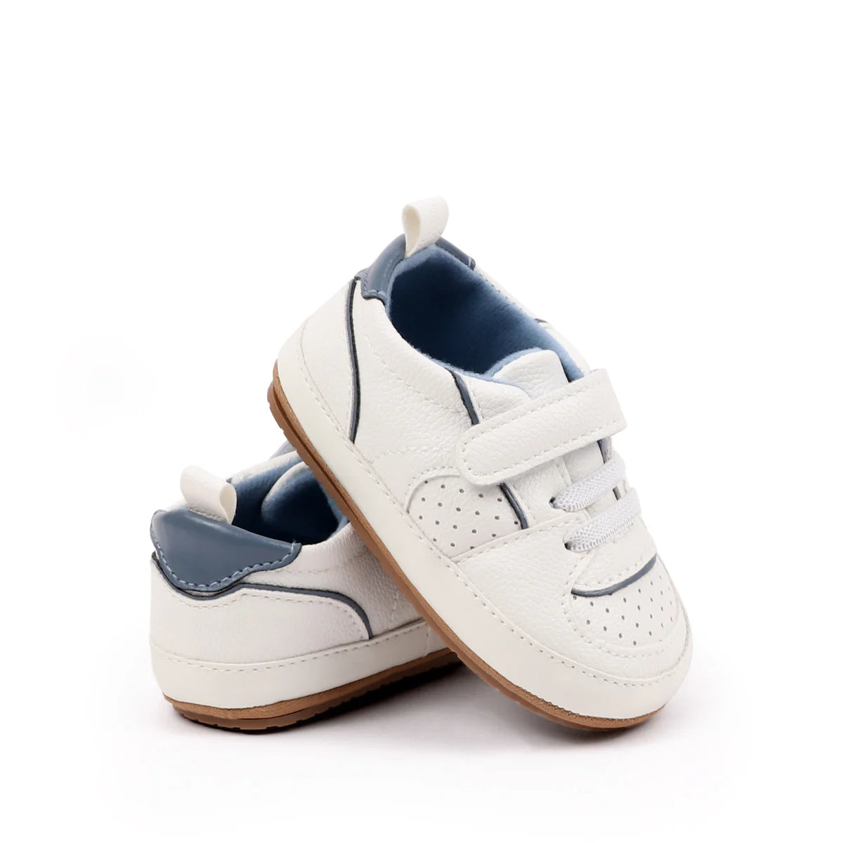 2025 New Style Baby Unisex First Walking Indoor Outdoor Toddler Shoes For 0-18Months With High Quality PU Leather And TPR Sole