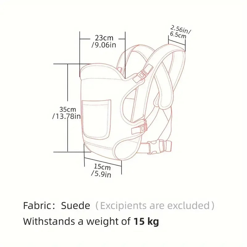 4 IN 1 Baby Carrier Sling Versatile Multifunctional Shoulder Baby Carrier Four Carrying Methods Front And Back style
