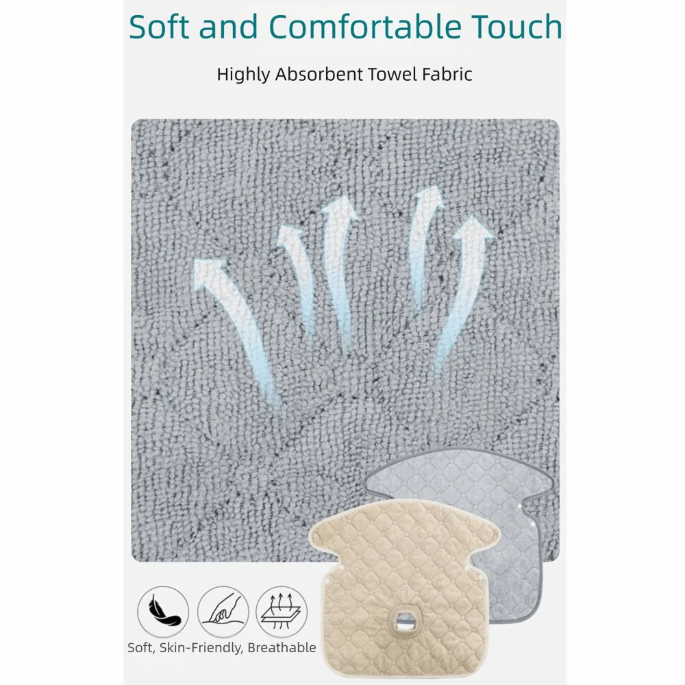 Water-absorbing Baby Carseat Mat Waterproof Foldable Stroller Seat Cushion Skin-friendly Non-slip Baby Seat Pad Changing Mat
