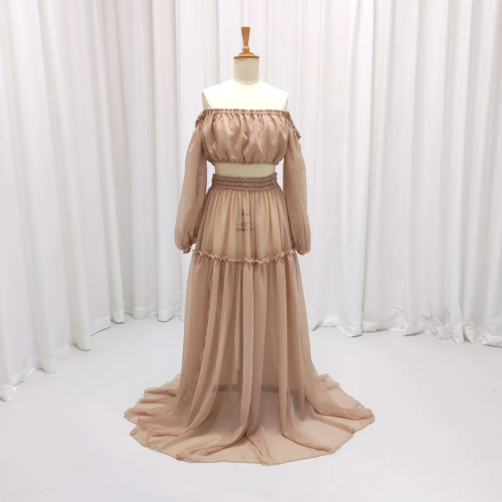 Boho Maternity Dress