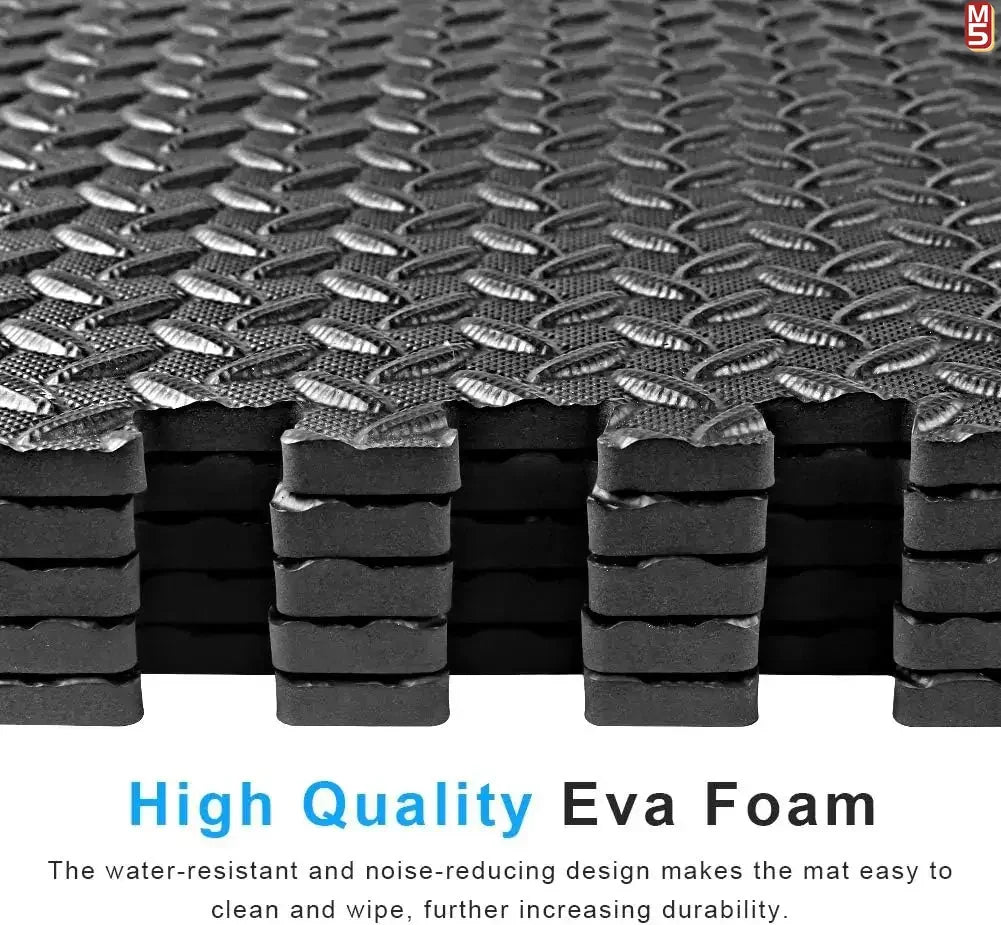 1-20PCS Soft Foam Interlocking Carpet Tiles - Non-Slip Puzzle Floor Mats Ideal for Home Gym and Baby Playroom  Rugs for Bedroom