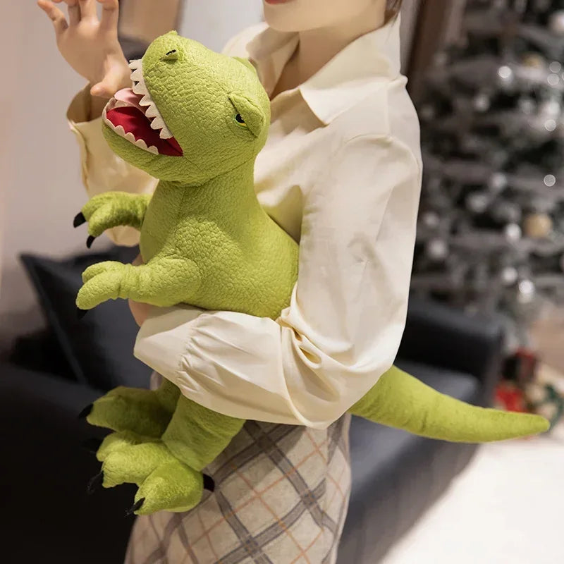 Simulation Dinosaur Plush Toy Stuffed Animal Triceratops/Tyrannosaurus Rex/Brontosaurus Sword Dragon Soft Doll Children's Gift
