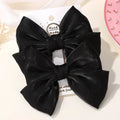 2Pcs/lot Big Bows Chiffon Hair Clips Cheer Bowknot Hairpin Children Headdress Fashion Girls Hair Accessories