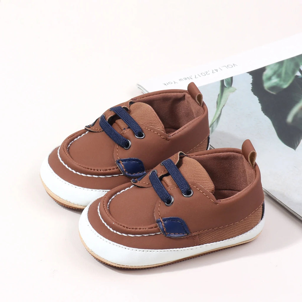Spring and Autumn 2025 New Baby Shoes 0-1 Years Old Toddler Walking Shoes Anti-Slip Leisure Shoes