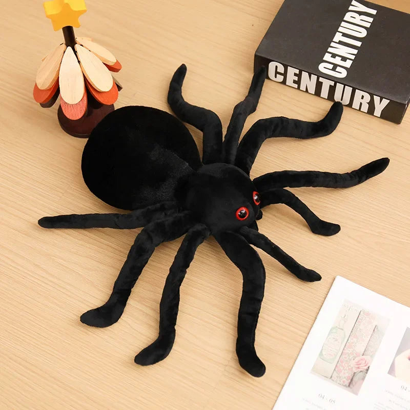 Nice Realistic Tarantula Spider Plush Toy 7 Styles Spooky Stuffed Animal Doll Forhalloween Decor, Prank Gifts And Party Favors