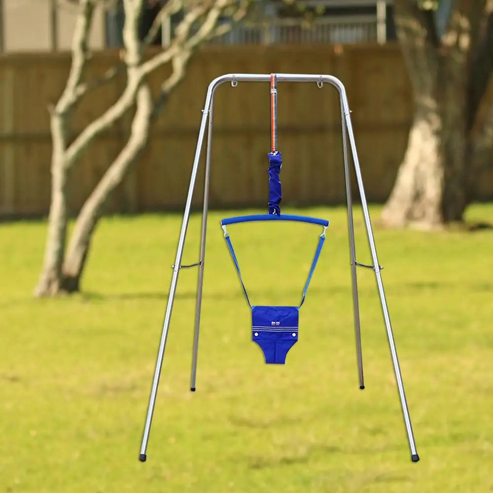 Baby Standing Door Jumper Exerciser Outdoor Baby Swing Bouncing Chair Sliding Adjustment Kid Jump Hammock Seat Without Bracket