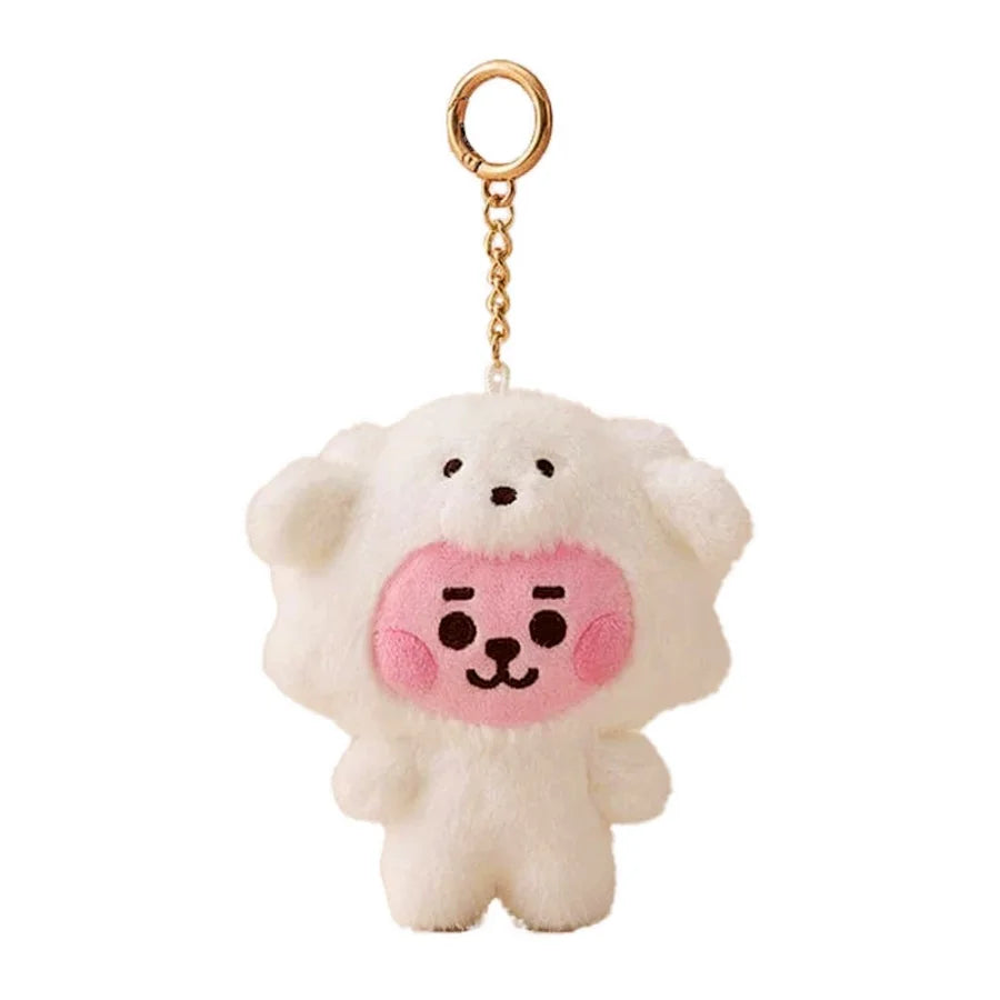 BT-21 KPOP Korean Popular Fashion Zoo series.doll keychain Plush Pendant Bag Hanging Gift Plush toys.ARMY Fan collection gifts