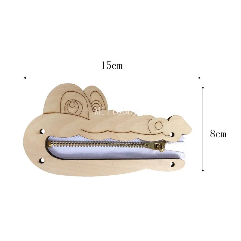 Baby DIY Wooden Montessori Busy Board Educational Toy With Alarm Clock And Fine Motor Activities For Children