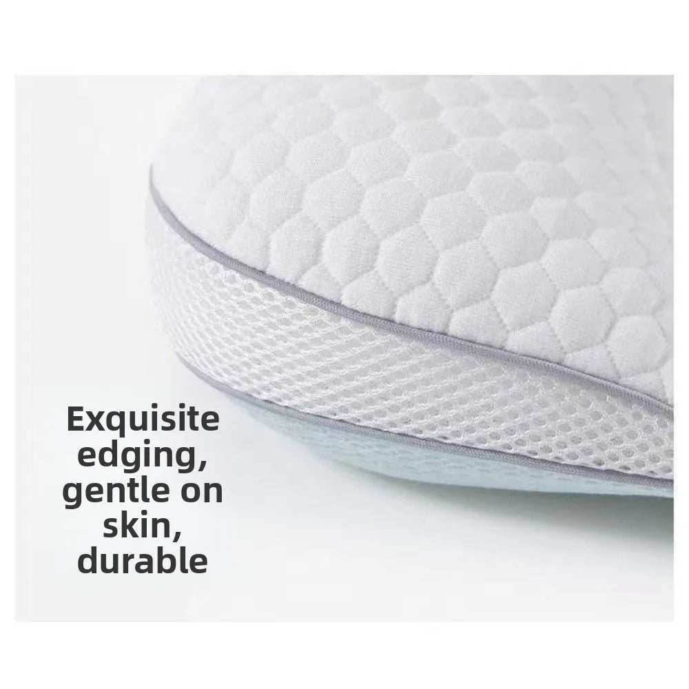 New Reversible Baby Pillow Breathable Comfortable Newborn Pillow Soft Green Baby Sleep Pillow Children