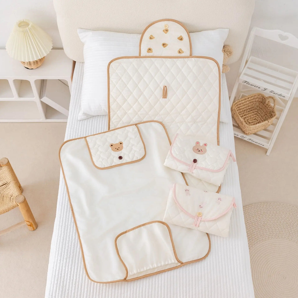Portable Changing Pad for Baby Diaper Bag and Travel Changing Station Foldable Baby Diaper Changing Pad Waterproof Newborn Diape