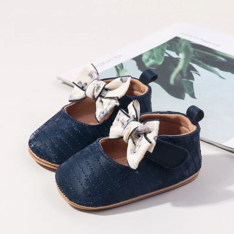 New Spring And Autumn Baby Girls First Walking Indoor Outdoor Toddler Shoes With Fashion Design For 0-18M Baby Princess Shoes