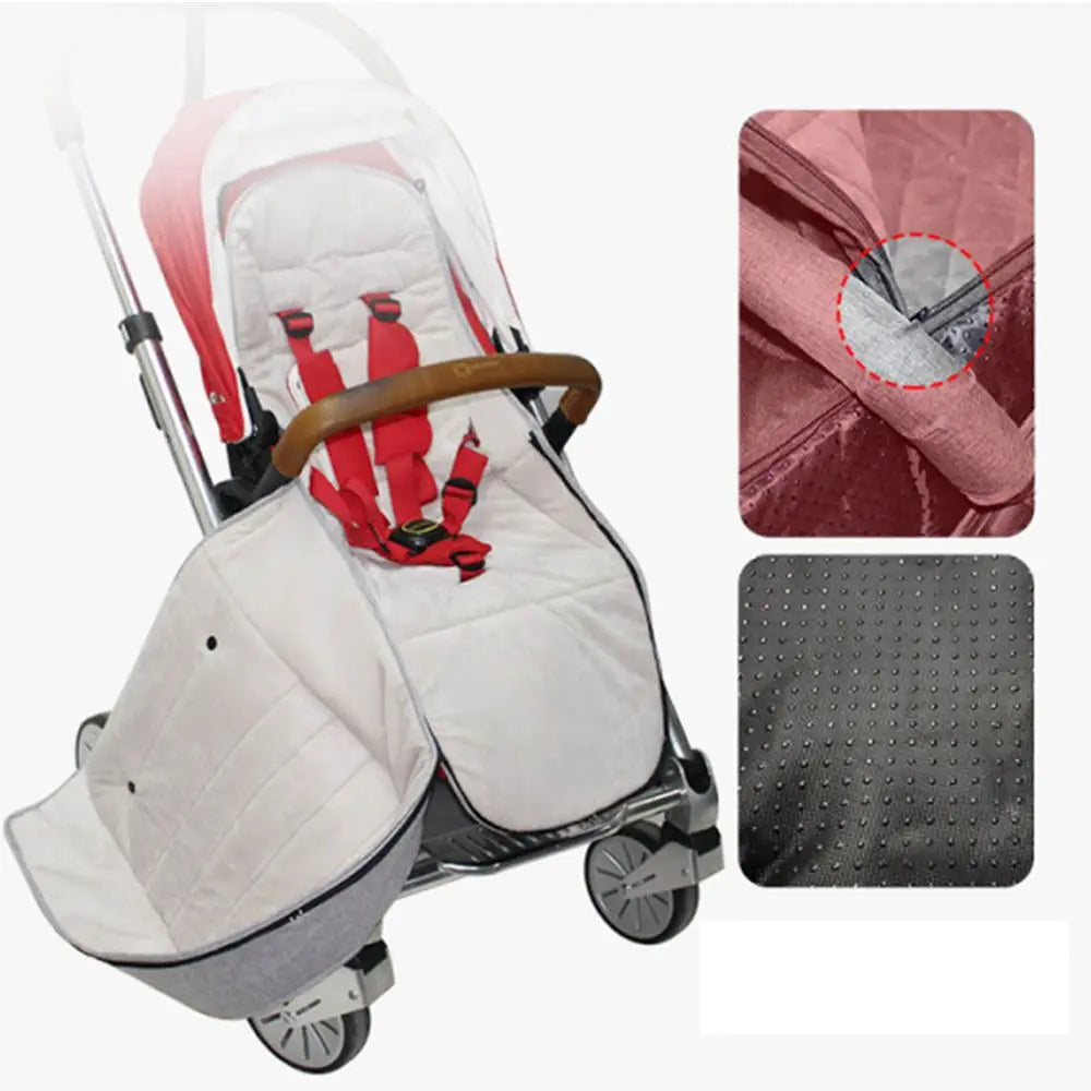 Cushion Thicken Waterproof Stroller Accessories Stroller Sleeping Bag Envelope Sleepsacks Sleep Sacks Pram Warm Footmuff