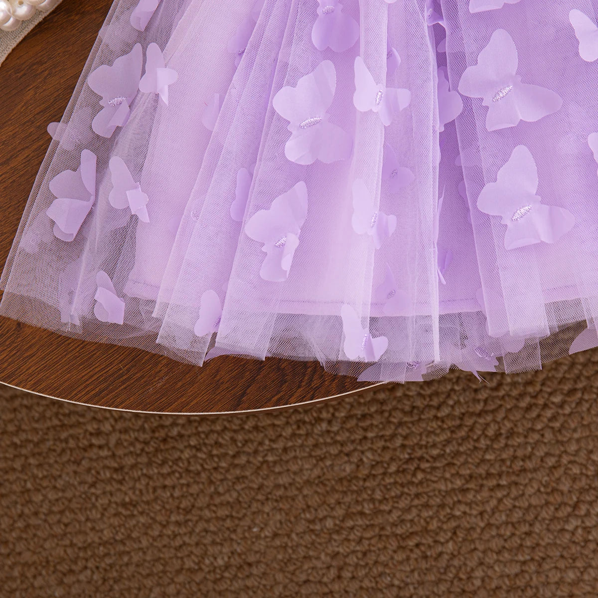 Summer Fashion Solid Color Toddler Princess Fairy Dress Korean Style Sweet Pink Bow Birthday Party Baby Girl Butterfly Dress