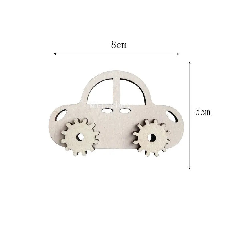 Baby Montessori Wooden Busy Board Educational Toy For Children Guinea Pig Dinosaur Clock Pattern GP01