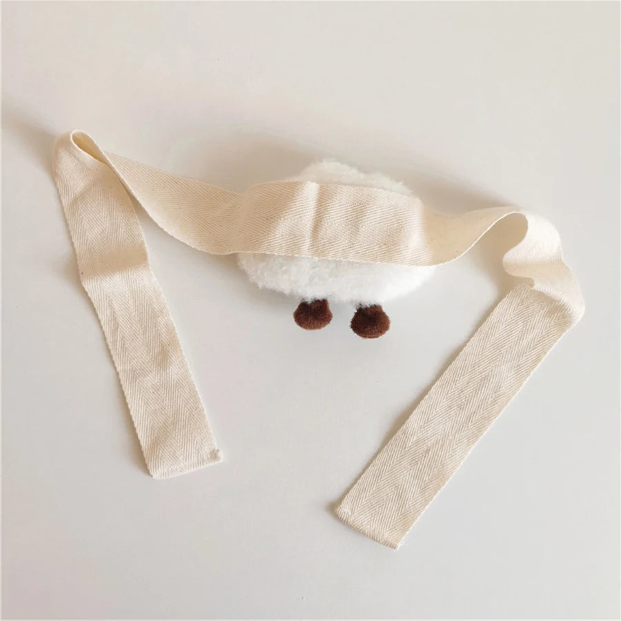 2Pc Korean-Style Ins-Style 3D Cloud Ribbon Curtain Tiebacks Children's Room Decoration Mosquito Net Tie Ropes Binding Ropes