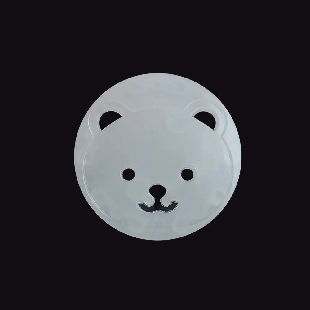 10pcs Bear EU Power Socket Electrical Outlet Baby Kids Child Safety Guard Protection Anti Electric Shock Plugs Protector Cover
