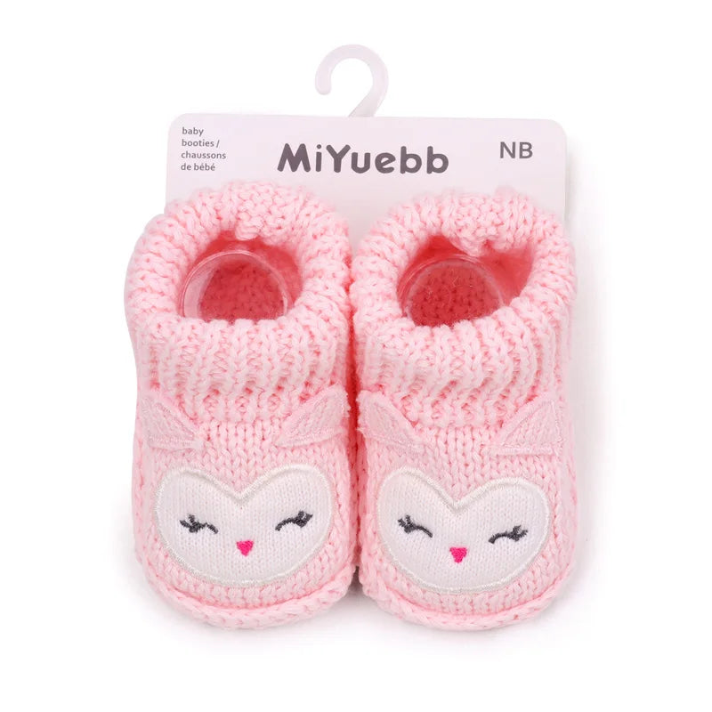 NewFashion Baby Socks Spring And Autumn Cartoon Animal Cotton Breathable Keeps Feet Warm Non Slip For Boys And Girls