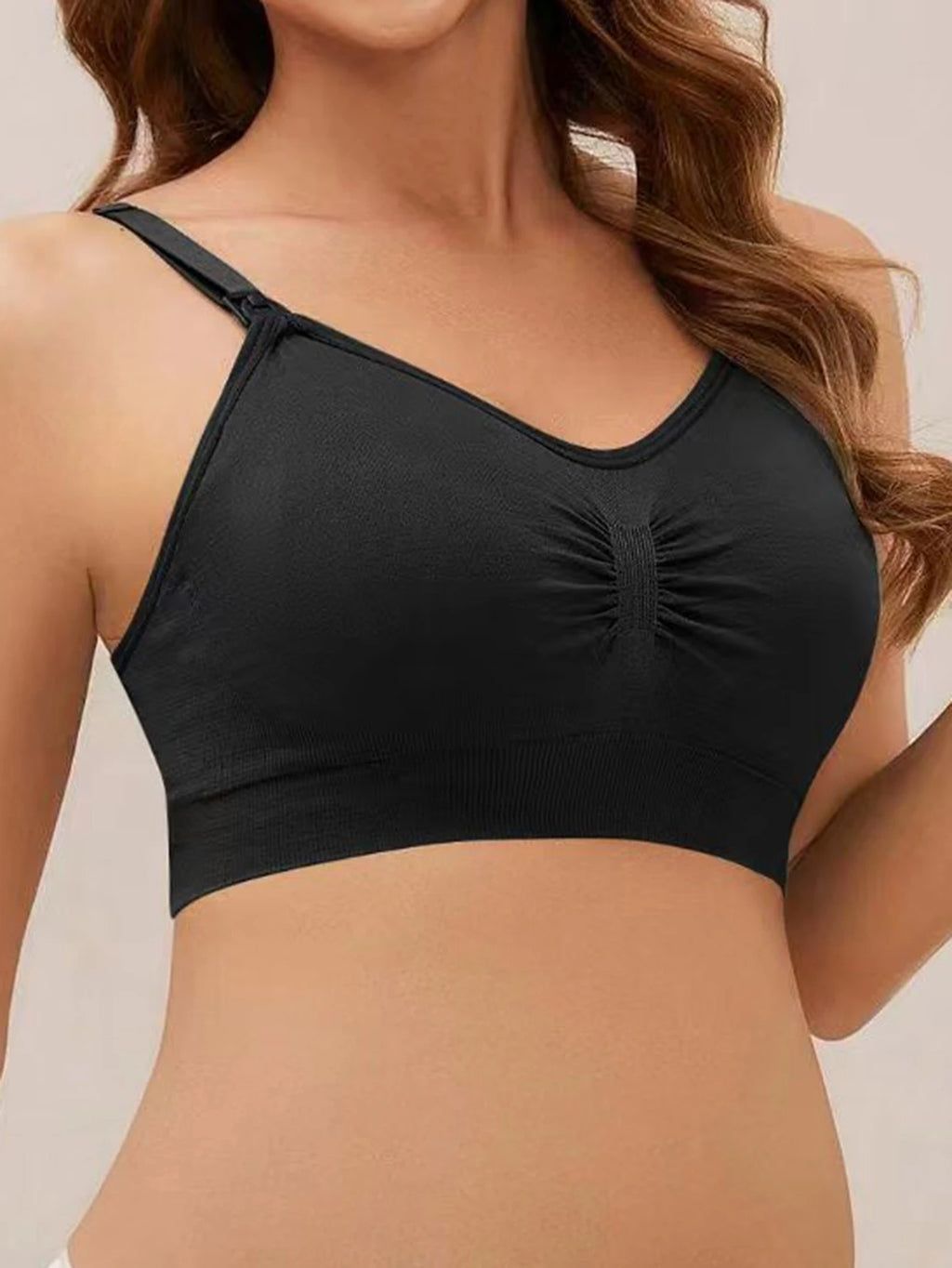 2-Pack Front Buckle Maternity Nursing Bra