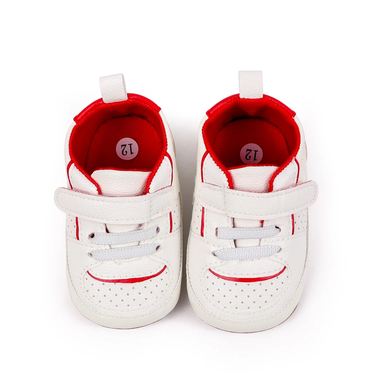 2025 New Style Baby Unisex First Walking Indoor Outdoor Toddler Shoes For 0-18Months With High Quality PU Leather And TPR Sole