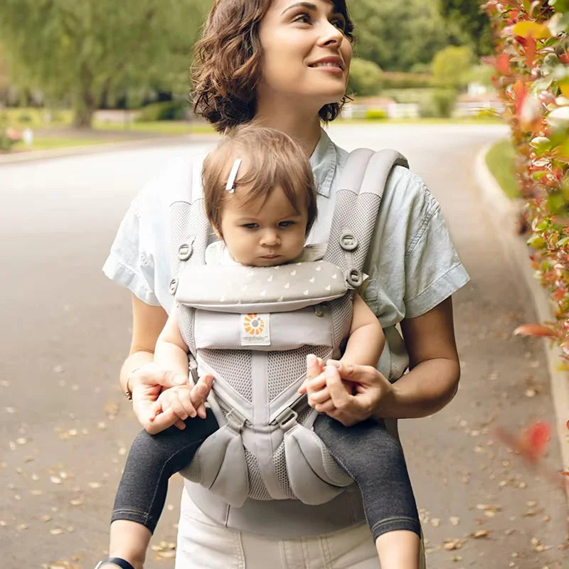Ergobaby All-Round Carrier Breathable Mesh Baby Carrier with Enhanced Lumbar Support and Air Circulation (7-45 lbs.)